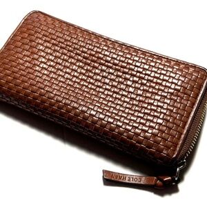 Cole Haan Bethany Weave Large Leather Continental Wallet